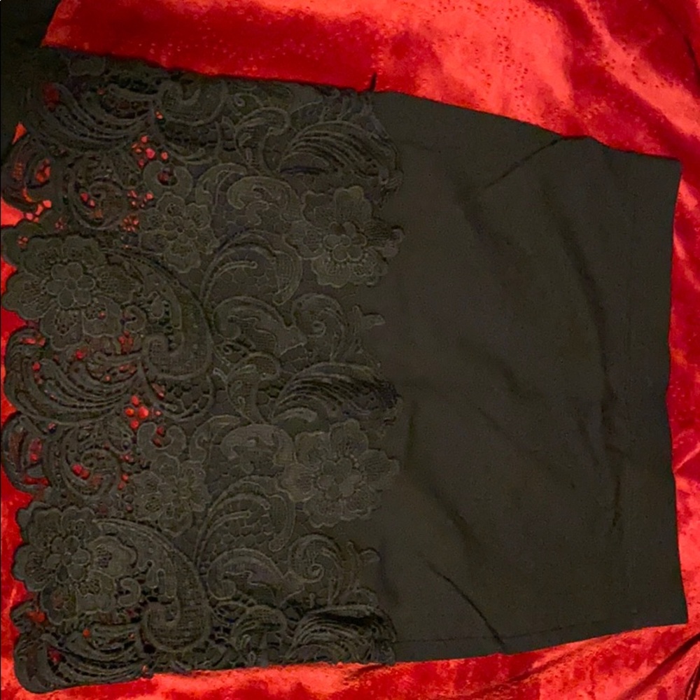 Black skirt